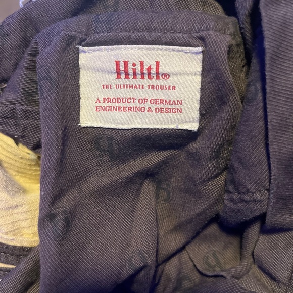 Vintage corduroy Hiltl (Narrow Whale) pants, they have a lot of use but fit well - Picture 3 of 4